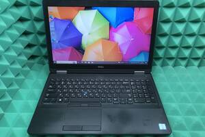 Б/у Ноутбук Dell Latitude E5570 15.6' 1366x768| Core i5-6440HQ| 16 GB RAM| 256 GB SSD| Radeon R7 M370 2GB