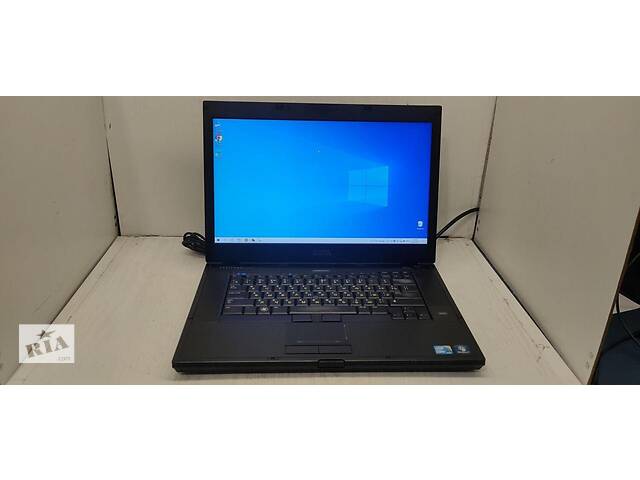 Б/у Ноутбук Dell Latitude E6510 15.6' 1920x1080| Core i7-640M| 8 GB RAM| 256 GB SSD| NVS 3100M 512MB