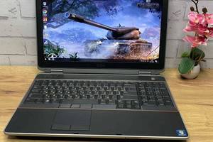 Б/у Ноутбук Dell Latitude E6520 15.6' 1600x900| Core i7-2760QM| 8 GB RAM| 256 GB SSD| HD 3000