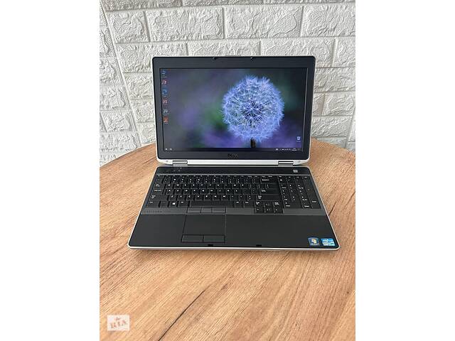 Б/у Ноутбук Dell Latitude E6530 15.6' 1600x900| Core i5-3360M| 8 GB RAM| 256 GB SSD| NVS 5200M 1GB