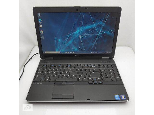 Б/у Ноутбук Dell Latitude E6540 15.6' 1366x768| Core i5-4310M| 8 GB RAM| 240 GB SSD| HD 4600