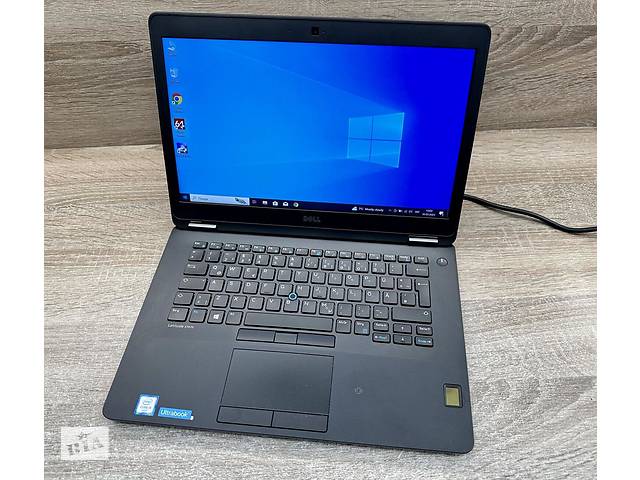 Б/у Ноутбук Dell Latitude E7470 14' 1920x1080| Core i5-6300U| 8 GB RAM| 512 GB SSD| HD 520