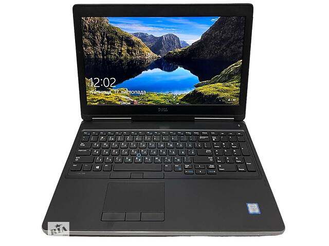 Б/у Ноутбук Dell Precision 7520 15.6' 1920x1080| Core i7-6820HQ| 32 GB RAM| 512 GB SSD| Quadro M2200 4GB