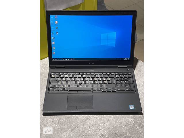 Б/у Ноутбук Dell Precision 7530 15.6' 1920x1080| Core i7-8750H| 32 GB RAM| 480 GB SSD| Quadro P2000 4GB