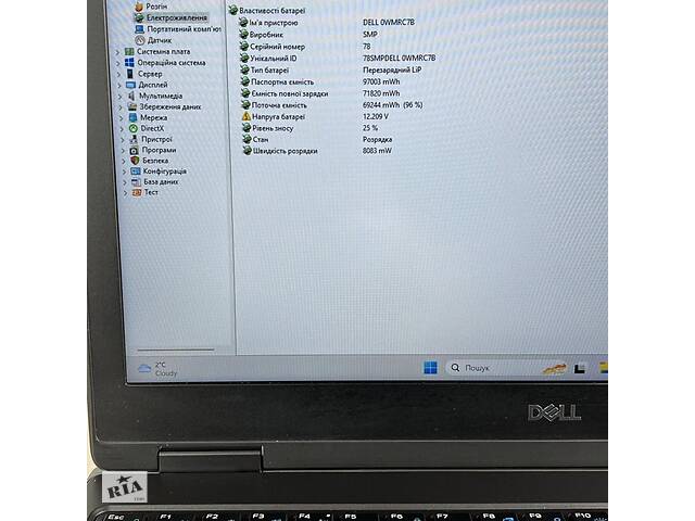 Б/у Ноутбук Dell Precision 7540 15.6' 1920x1080| i7-9850H| 32GB RAM| 256GB SSD+512GB SSD| Quadro T1000 4GB