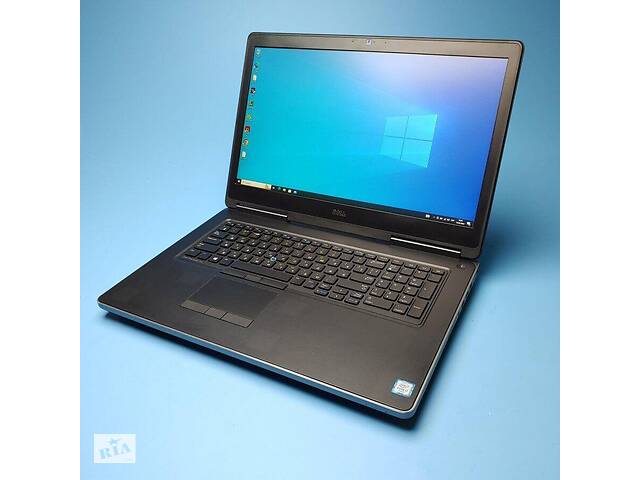 Б/у Ноутбук Dell Precision 7710 17.3' 1920x1080| Core i7-6820HQ| 16 GB RAM| 256 GB SSD| Quadro M3000M 4GB