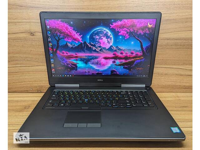 Б/у Ноутбук Dell Precision 7720 17.3' 1920x1080| Core i7-6920HQ| 40 GB RAM| 480 GB SSD| Quadro P3000 6GB