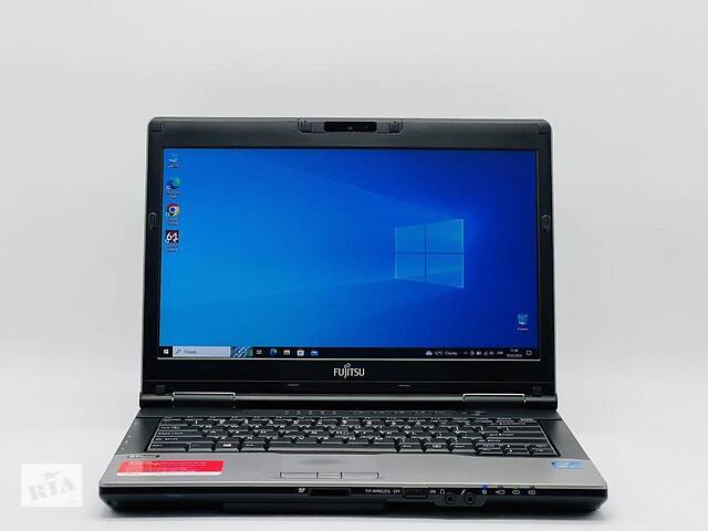 Б/у Ноутбук Fujitsu Lifebook S752 14' 1366x768| Core i5-3340M| 4 GB RAM| 120 GB SSD| HD 4000