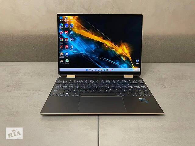 Б/у Ноутбук HP Spectre x360 13.5' 3000x2000 O Touch| i7-1165G7| 16GB RAM| 1000GB SSD| Iris Xe