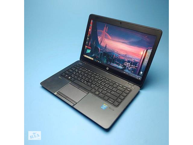 Б/у Ноутбук HP ZBook 14 Black 14' 1600x900| Core i7-4600U| 16 GB RAM| 240 GB SSD| FirePro M4100 1GB