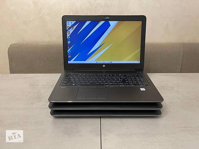 Б/у Ноутбук HP ZBook 15 G3 15.6' 1920x1080| Core i7-6700HQ| 16 GB RAM| 256 GB SSD + 500 GB HDD| Quadro M1000M