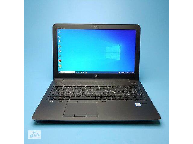 Б/у Ноутбук HP ZBook 15 G4 15.6' 1920x1080| Core i7-7820HQ| 64 GB RAM| 1000 GB SSD| Quadro M1200 4GB