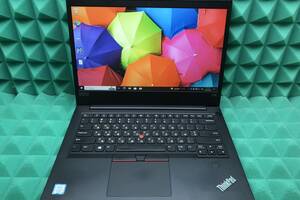 Б/у Ноутбук Lenovo ThinkPad E480 14' 1920x1080| Core i5-8250U| 8 GB RAM| 256 GB SSD| UHD 620