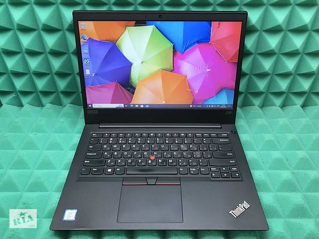 Б/у Ноутбук Lenovo ThinkPad E490 14' 1366x768| Core i3-8145U| 8 GB RAM| 256 GB SSD| UHD 620
