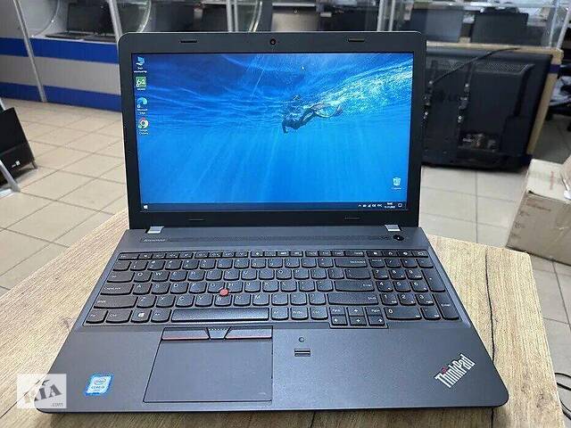 Б/у Ноутбук Lenovo ThinkPad E560 15.6' 1366x768| Core i5-6200U| 8 GB RAM| 256 GB SSD| HD 520