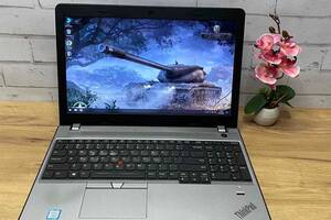 Б/у Ноутбук Lenovo ThinkPad E570 15.6' 1366x768| Core i5-7200U| 16 GB RAM| 128 GB SSD| HD 620