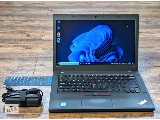 Б/у Ноутбук Lenovo ThinkPad L470 14' 1366x768| Core i5-7200U| 8 GB RAM| 128 GB SSD| HD 620