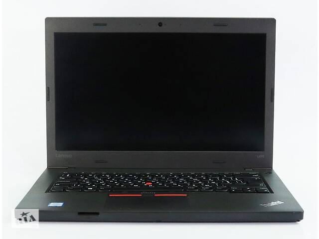 Б/у Ноутбук Lenovo ThinkPad L470 14' 1920x1080| Core i5-6200U| 8 GB RAM| 256 GB SSD| HD 520