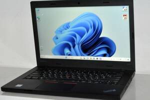 Б/у Ноутбук Lenovo ThinkPad L470 14' 1920x1080| Core i7-6600U| 12 GB RAM| 480 GB SSD NEW| HD 520
