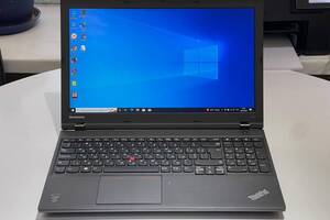 Б/у Ноутбук Lenovo ThinkPad L570 15.6' 1920x1080| Core i5-6300U| 8 GB RAM| 240 GB SSD| HD 520