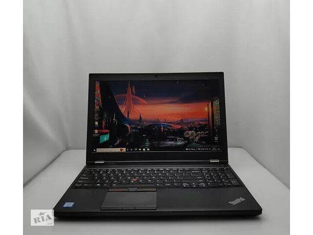 Б/у Ноутбук Lenovo ThinkPad P50 15.6' 1920x1080| Core i7-6700HQ| 16 GB RAM| 500 GB SSD| Quadro M1000M 2GB