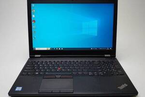 Б/у Ноутбук Lenovo ThinkPad P50 15.6' 1920x1080| Core i7-6700HQ| 8 GB RAM| 250 GB SSD| Quadro M1000M 2GB