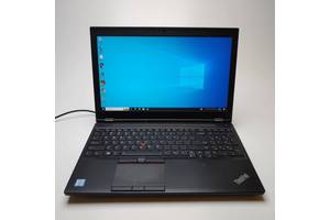 Б/у Ноутбук Lenovo ThinkPad P50 15.6' 1920x1080| Core i7-6700HQ| 16 GB RAM| 256 GB SSD| Quadro M1000M 4GB