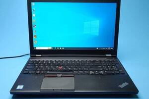 Б/у Ноутбук Lenovo ThinkPad P50 15.6' 1920x1080| Core i7-6820HQ| 8 GB RAM| 512 GB SSD| Quadro M1000M 2GB