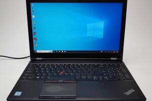 Б/у Ноутбук Lenovo ThinkPad P50 15.6' 1920x1080| Xeon E3-1505M v5| 16 GB RAM| 240 GB SSD| Quadro M2000M 4GB