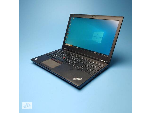 Б/у Ноутбук Lenovo ThinkPad P50 15.6' 1920x1080| Xeon E3-1505M v5| 16 GB RAM| 512 GB SSD| Quadro M2000M 4GB