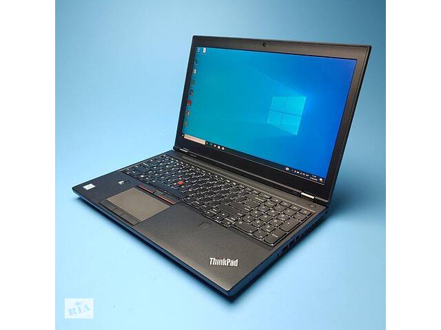 Б/у Ноутбук Lenovo ThinkPad P50 15.6' 1920x1080| Xeon E3-1505M v5| 16 GB RAM| 256 GB SSD| Quadro M2000M 4GB