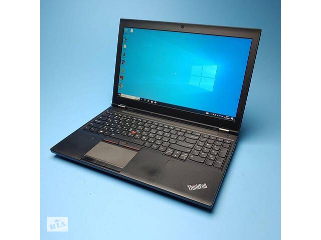 Б/у Ноутбук Lenovo ThinkPad P50 15.6' 1920x1080| Xeon E3-1505M v5| 32 GB RAM| 240 GB SSD| Quadro M2000M 4GB