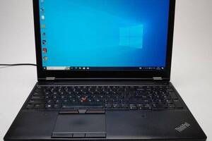 Б/у Ноутбук Lenovo Thinkpad P51 15.6' 1920x1080| Core i7-7820HQ| 32 GB RAM| 240 GB SSD| Quadro M2200 4GB