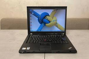 Б/у Ноутбук Lenovo ThinkPad T400 14.1' 1280x800| Core2Duo P8400| 4 GB RAM| 160 GB HDD| GMA 4500MHD