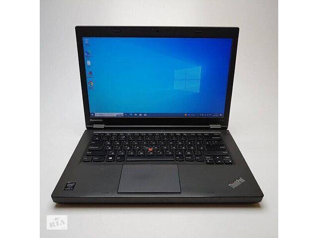 Б/у Ноутбук Lenovo ThinkPad T440p 14' 1600x900| Core i5-4300M| 8 GB RAM| 128 GB SSD| HD 4600