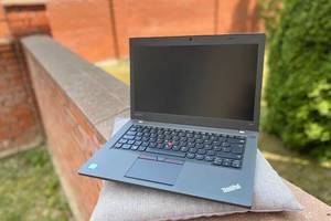 Б/у Ноутбук Lenovo ThinkPad T460 14' 1920x1080| Core i5-6300U| 8 GB RAM| 128 GB SSD| HD 520