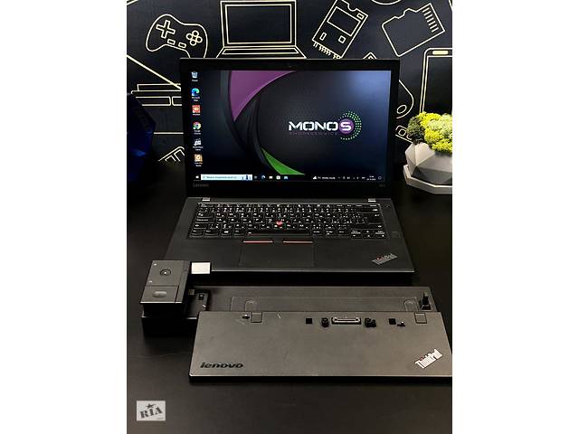 Б/у Ноутбук Lenovo ThinkPad T470 14.1' 1920x1080| Core i5-7300U| 16 GB RAM| 128 GB SSD| HD 620