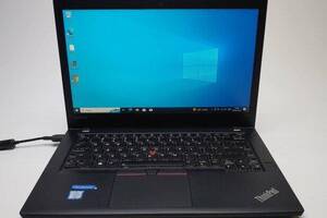 Б/у Ноутбук Lenovo ThinkPad T470 14' 1920x1080| Core i5-6300U| 8 GB RAM| 256 GB SSD| HD 520