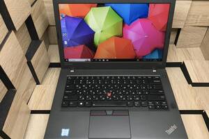 Б/у Ноутбук Lenovo ThinkPad T470p 14' 1920x1080| Core i5-7300HQ| 16 GB RAM| 480 GB SSD| GeForce 940MX 2GB