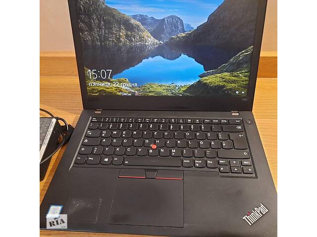 Б/у Ноутбук Lenovo ThinkPad T480 14' 1920x1080| Core i5-8350U| 16 GB RAM| 250 GB SSD| UHD 620