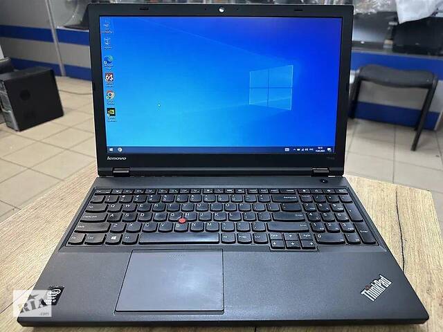 Б/у Ноутбук Lenovo ThinkPad T540p 15.6' 1920x1080| Core i7-4810MQ| 8 GB RAM| 256 GB SSD| GeForce GT 730M 1GB