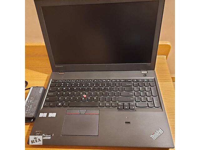 Б/у Ноутбук Lenovo ThinkPad T550 15.6' 1366x768| Core i5-5200U| 8 GB RAM| 256 GB SSD| HD 5500