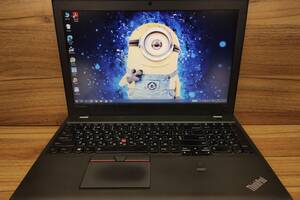 Б/у Ноутбук Lenovo ThinkPad T550 15.6' 1920x1080| Core i5-5300U| 8 GB RAM| 256 GB SSD| HD 5500