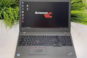 Б/у Ноутбук Lenovo ThinkPad T560 15.6' 1920x1080| Core i5-6200U| 16 GB RAM| 480 GB SSD| HD 520