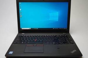 Б/у Ноутбук Lenovo ThinkPad T560 15.6' 1920x1080| Core i7-6600U| 8 GB RAM| 480 GB SSD| HD 520