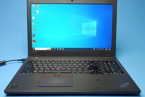 Б/у Ноутбук Lenovo ThinkPad W550s 15.6' 2880x1620| Core i7-5500U| 16 GB RAM| 240 GB SSD| Quadro K620M 2GB