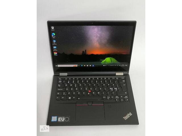 Б/у Ноутбук Lenovo ThinkPad X390 Yoga 13.3' 1920x1080 Сенсорный| Core i5-8365U| 8 GB RAM| 256 GB SSD| UHD