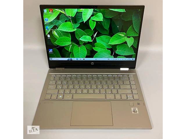 Б/у Ноутбук-трансформер HP Pavilion X360 14' 1920x1080 Сенсорный| Core i5-1035G1| 16 GB RAM| 512 GB SSD| UHD