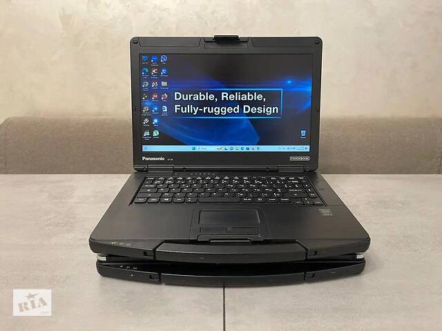 Б/у Полузащищенный ноутбук Panasonic Toughbook CF-54 14' 1366x768| Core i5-5300U| 16 GB RAM| 256 GB SSD| HD