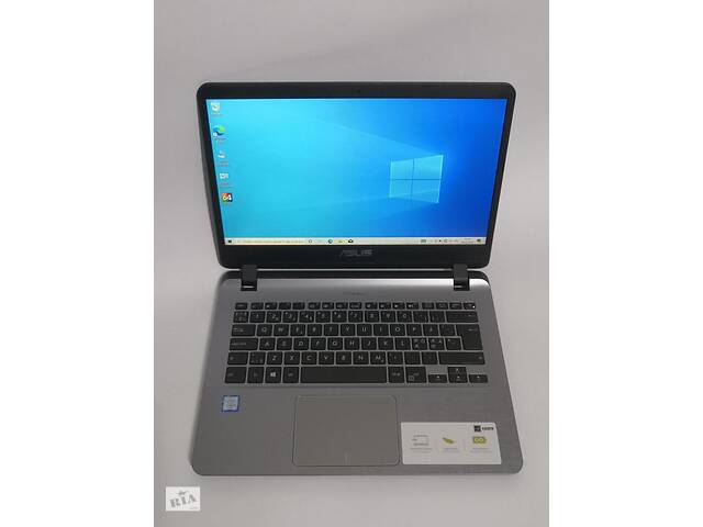 Б/у Ультрабук Asus F407UA 14' 1920x1080| Core i3-6006U| 8 GB RAM| 256 GB SSD| HD 520